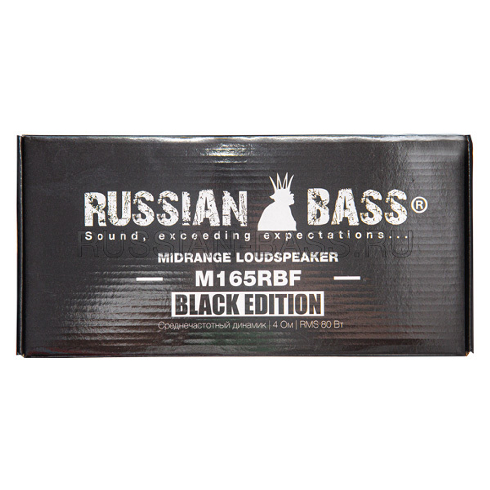 Среднечастотный динамик Russian Bass M165RBF Black Edition - BUZZ Audio