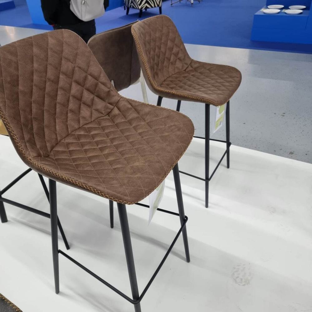 Барный стул CQ-8397A коричневый 2075