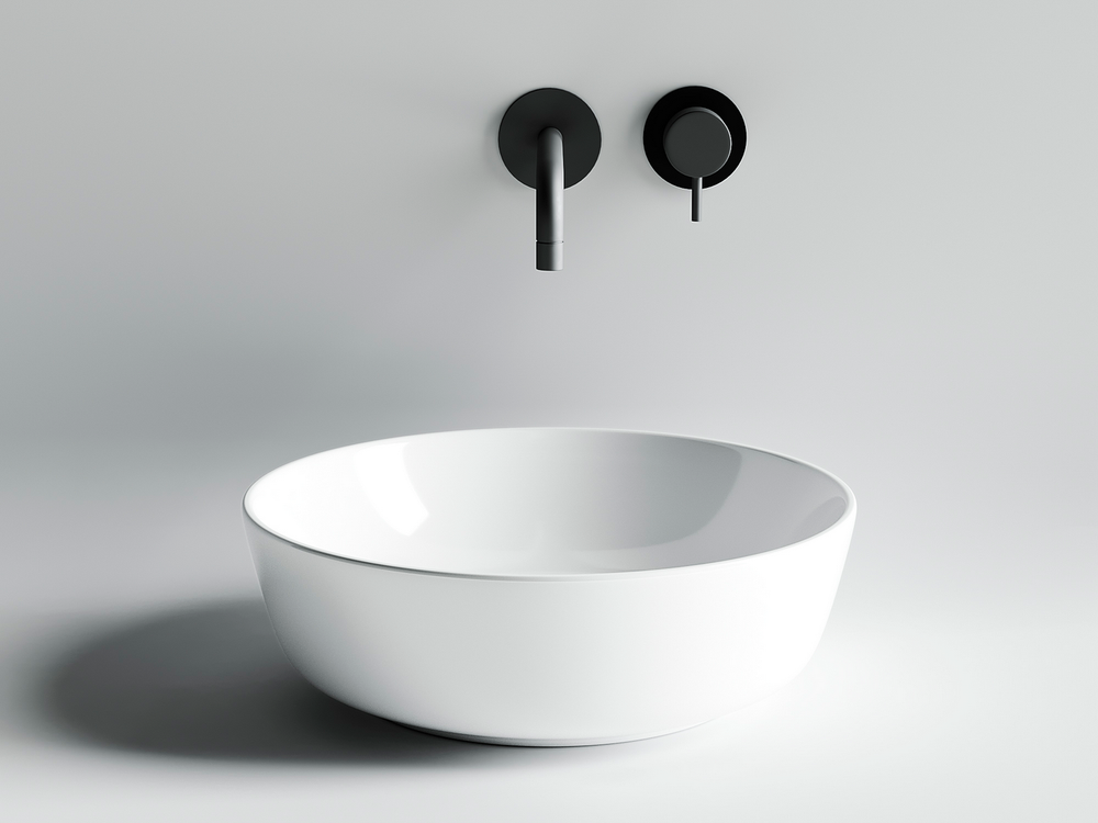 Умывальник чаша накладная круглая Element 415x415x135мм