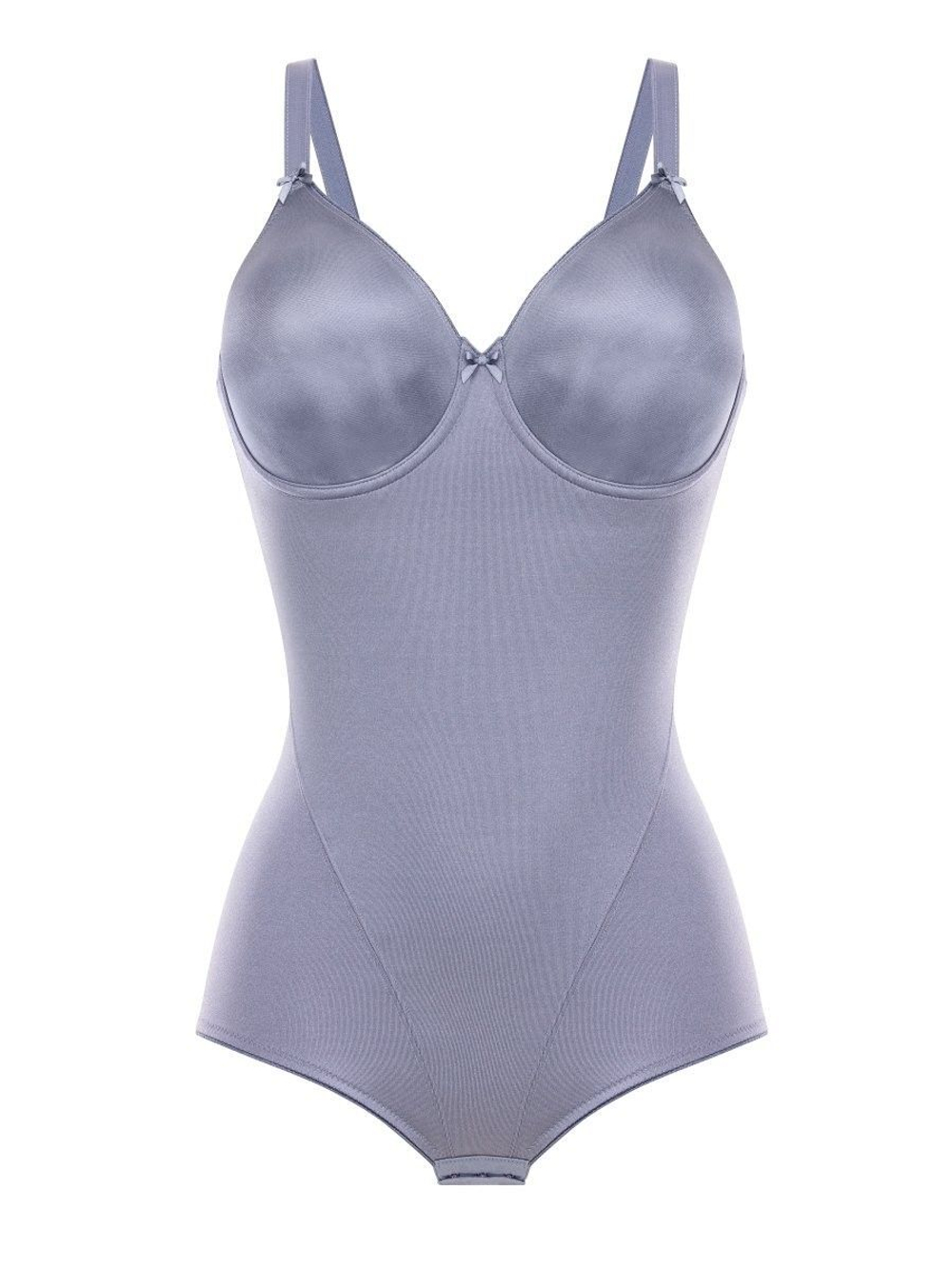 Боди с мягкими молдированными чашками на каркасах (Размер: 75F) (Цвет: темно-синий)