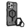 UAG Pathfinder Clear with MagSafe Series Case for Apple iPhone 16 Pro Max Ash Case + Black Ring (Прозрачный)