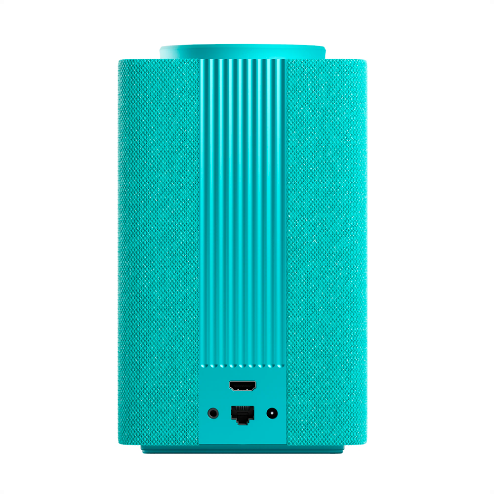 Умная колонка Яндекс Станция Макс с Zigbee, Бирюзовый