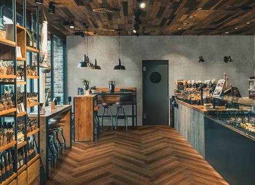 Ламинированная панель ПВХ Серый песчаник 2700х250мм