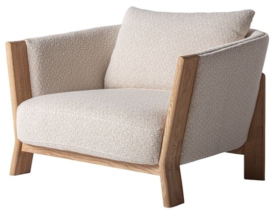 Кресло большое Nara бежевое Испания 