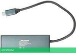 USB-хаб Digma HUB-3U3.0С-UC-G серый
