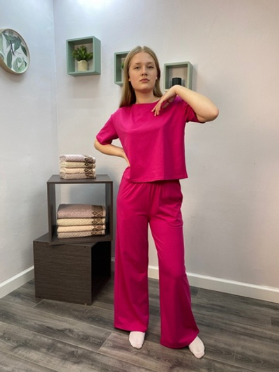 Костюм женский "Бэсти фуксия К.Л" брюки (ЮС)