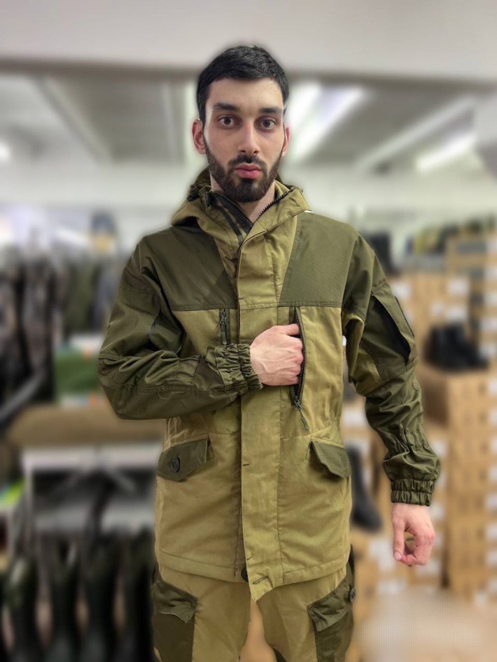 Костюм горка 6 палатка / хаки / весна лето