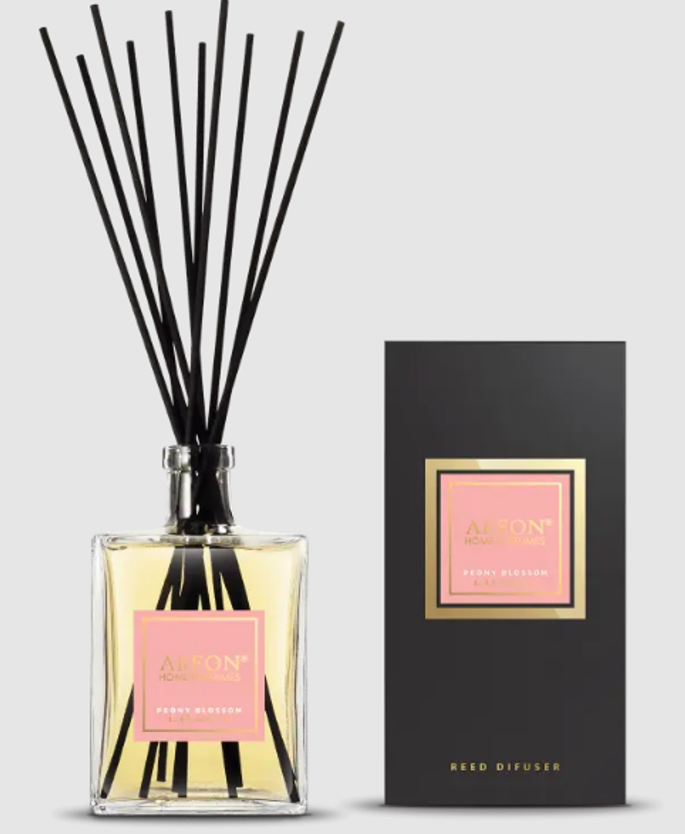 Ароматизатор-диффузор  AREON Sticks1000мл PREMIUM Peony Blossom/Пион Цветущий