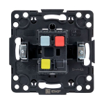 Стокгольм Механизм Выключателя 1-кл. проходного 10А автоматические клеммы черный EKF