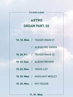 Альбом Astro - Dream Part.02 5th Mini Album WIND Version