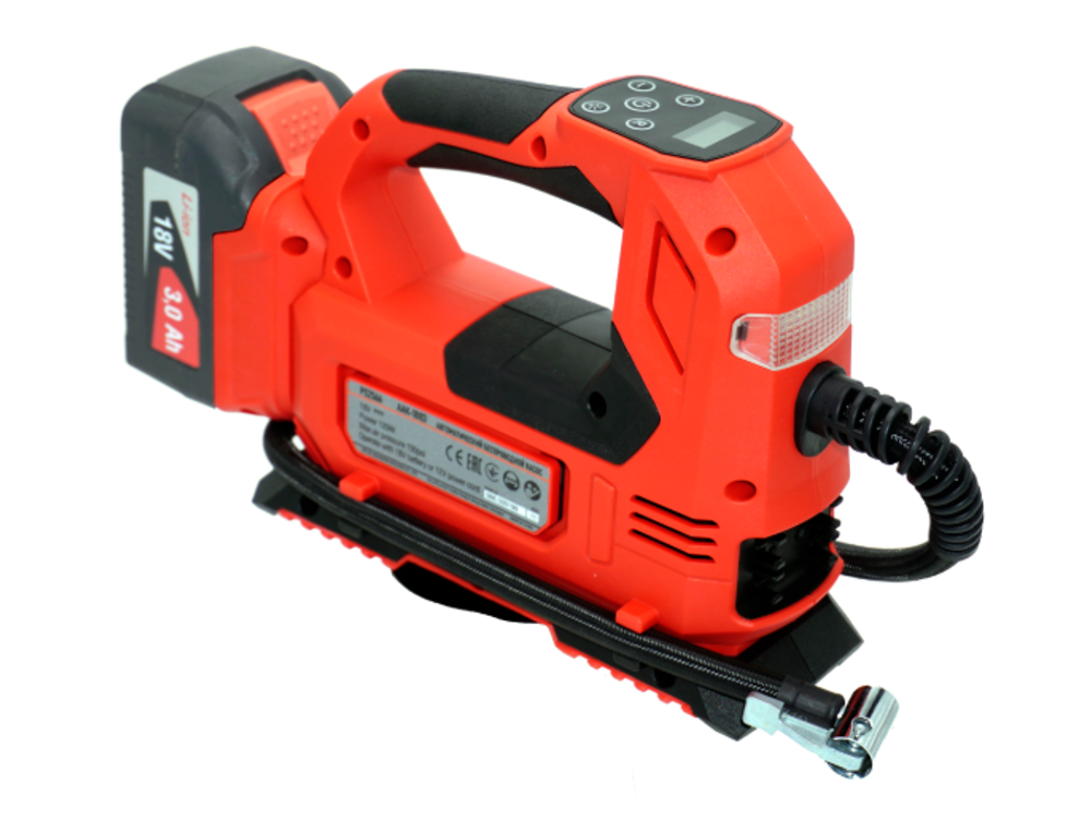 Аккумуляторный автомобильный компрессор Felisatti АКК-18Л3 (картон, без аккум.и ЗУ)