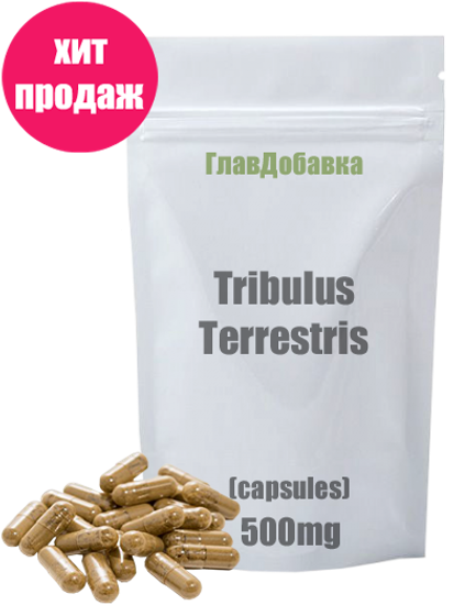 Трибулус (tribulus terrestris) 90% сапонинов в капсулах (500mg) 100 капсул