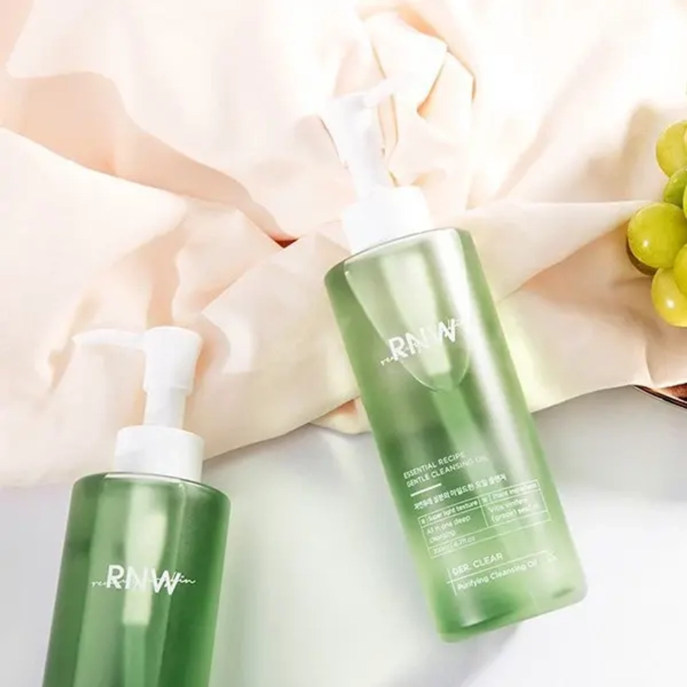 Масло гидрофильное с экстрактом виноградных косточек RNW Der. Clear Purifying Cleansing Oil, 200 мл