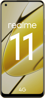 Смартфон realme 11 4G 8/256 ГБ RU, Dual nano SIM, золотой