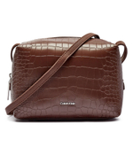 Сумка через плечо CROCO Calvin Klein - коричневый(K60K612452)