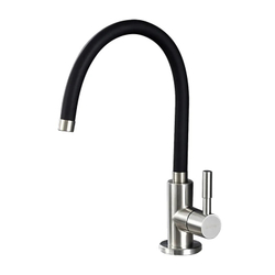 Кран чистой воды Gappo (чёрный+хром) G1052-95