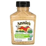 Annie's Naturals, органический продукт, горчица с хреном, 255 г (9 унций)