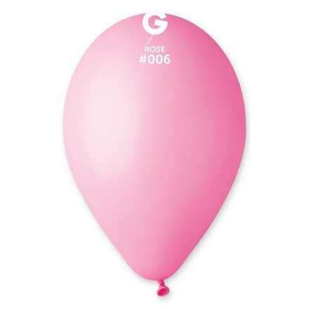Воздушные шары Gemar, цвет 006 пастель, розовый, 25 шт. размер 18"