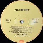 Joe Cocker ‎– All The Best (Европа 1988г.)