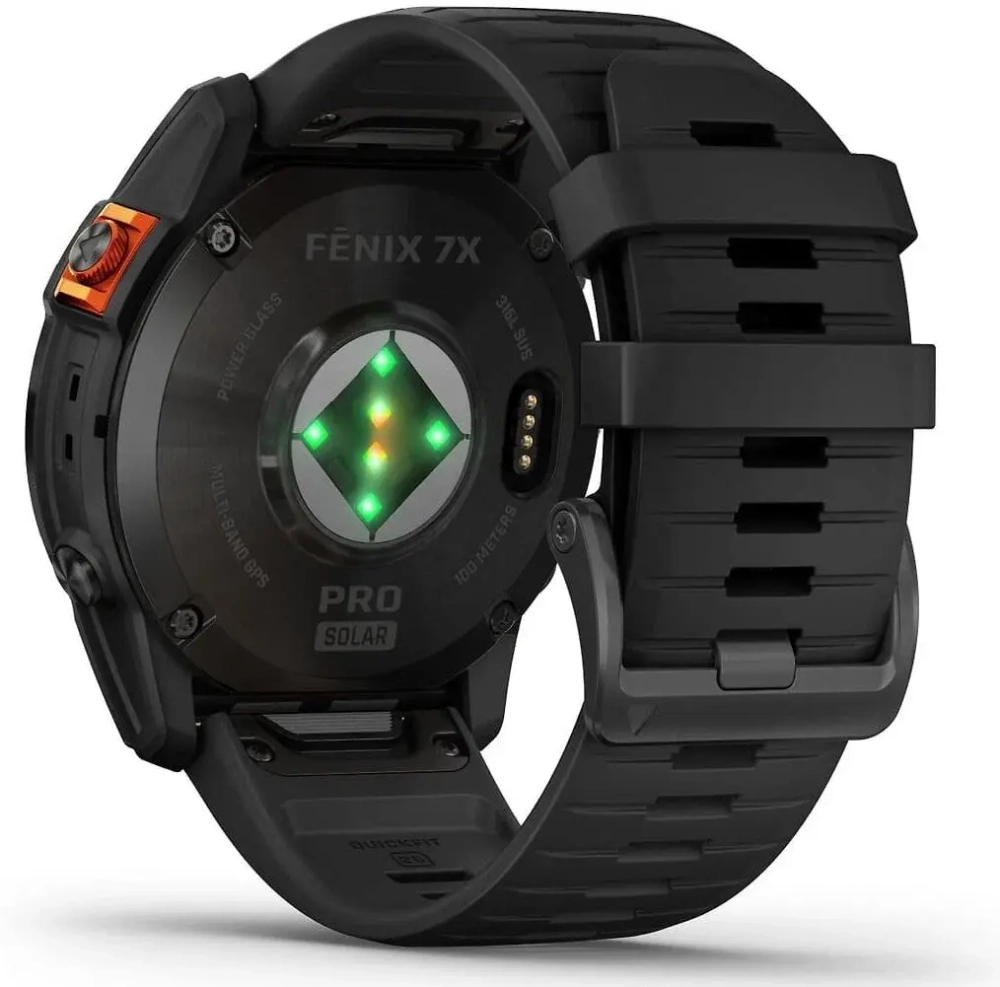 Умные часы Garmin Fenix 7X Pro Solar Edition, серый (Slate Gray)