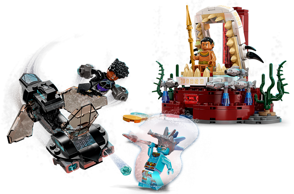 Конструктор лего Marvel 76213 "Тронный зал короля Нэмора"