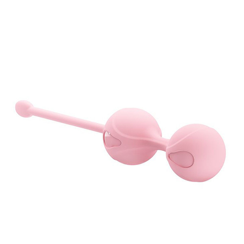 Нежно-розовые вагинальные шарики 3,2см Pretty Love Kegel Tighten Up I BI-014491-1