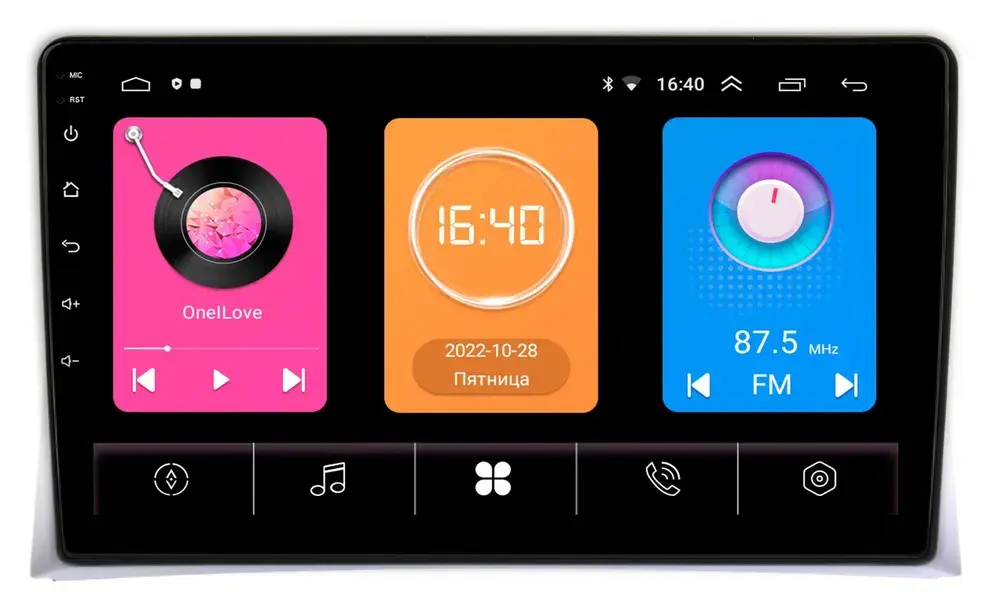 Магнитола для Volkswagen Multivan T5 2003-2015 - OEM GT9-VW074N на Android 10, 2ГБ-16ГБ