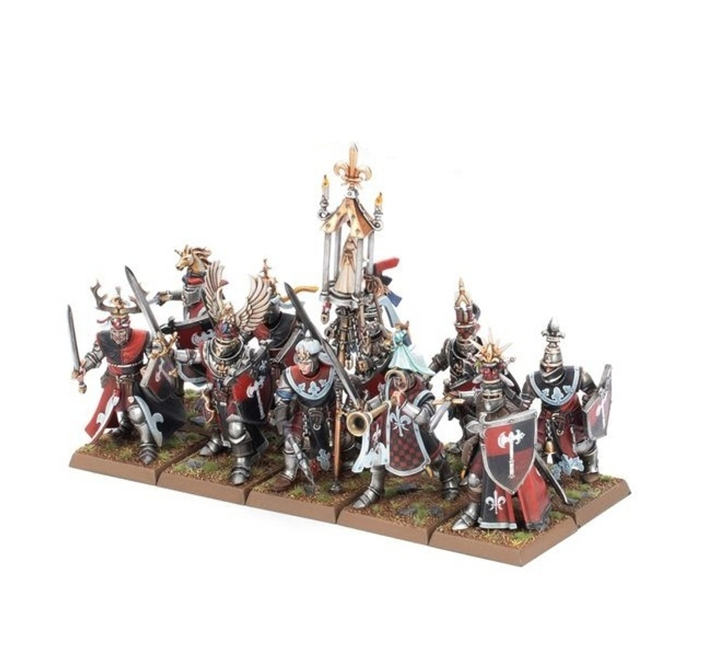 KNIGHTS OF THE KINGDOM ON FOOT( WITH SWORDS).