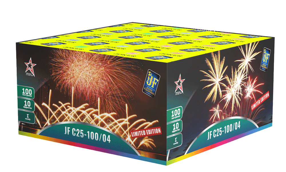 Батарея салютов "LIMITED EDITION-100"  1"/100 залпов