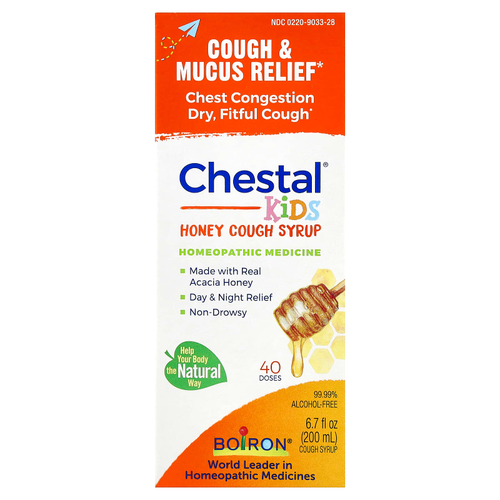 Boiron, Chestal®, детский сироп от кашля с медом, 200 мл (6,7 жидк. унции)