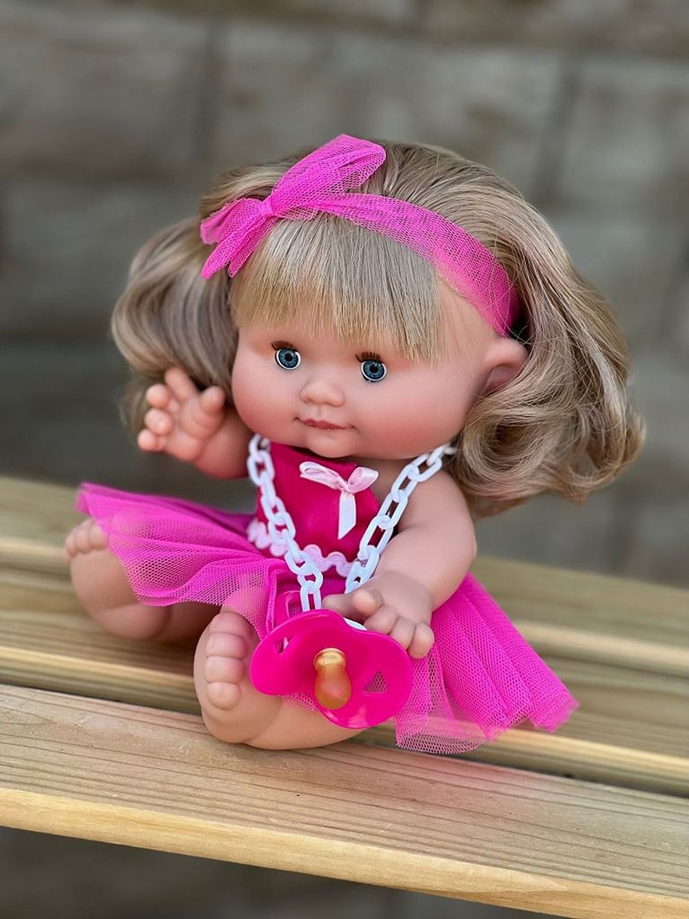 Пупс Nines 26см PEPOTE с закрывающими глазками (N804C1)