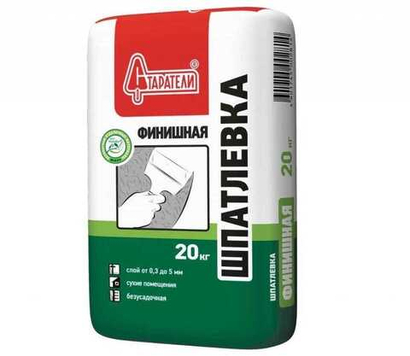 Шпатлёвка финишная Старатели. 20 кг.