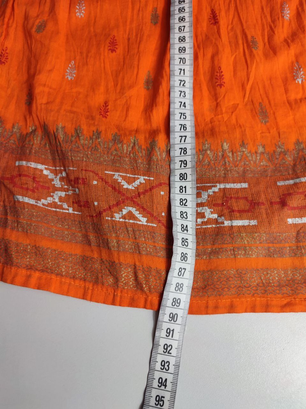 Юбка красивая с принтом 44-48 размер