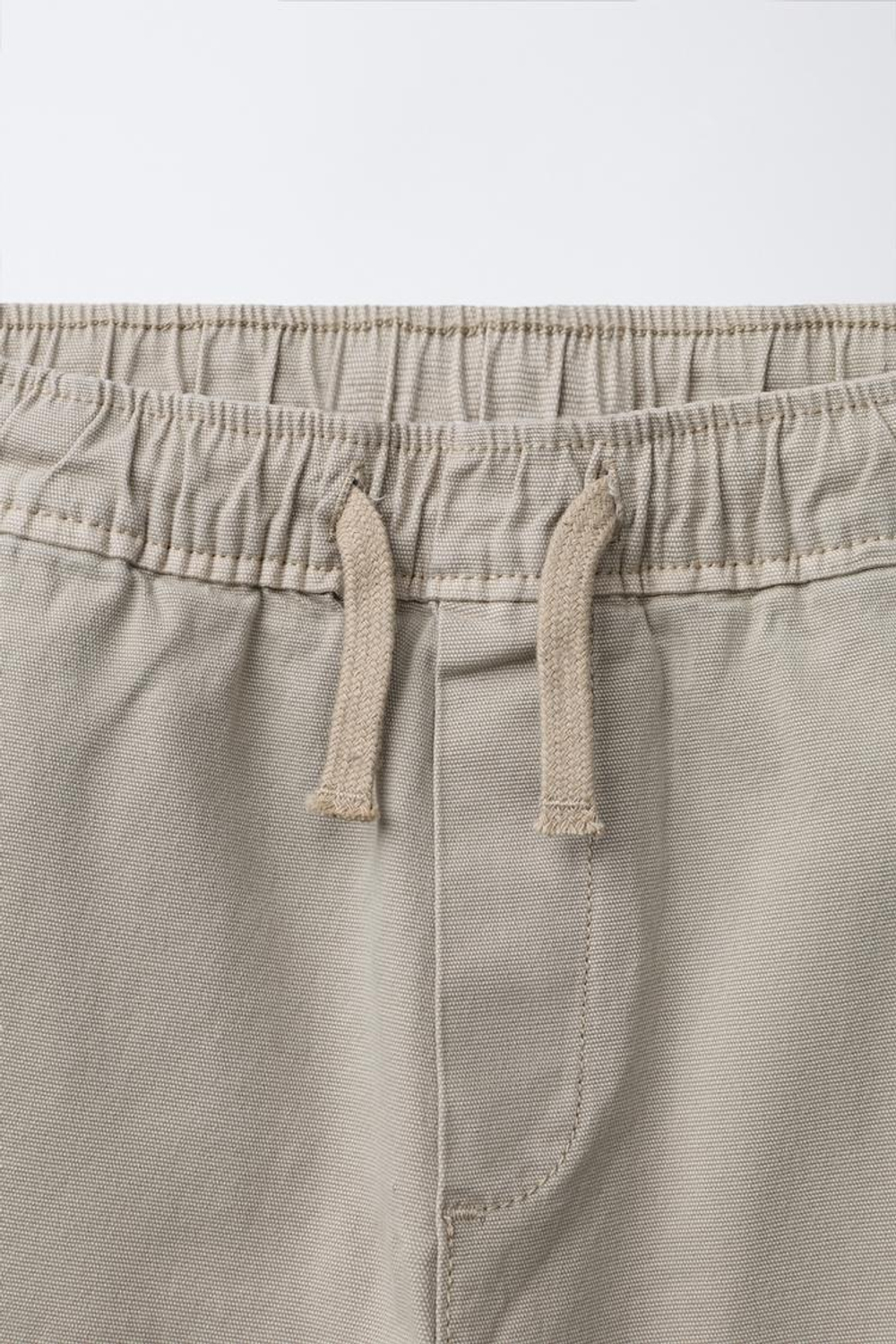 ZARA БРЮКИ-ДЖОГГЕРЫ, ПЕСОЧНЫЙ