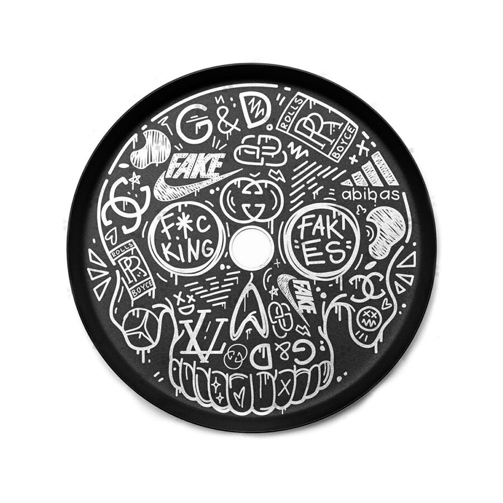 Plate Alpha Hookah #8