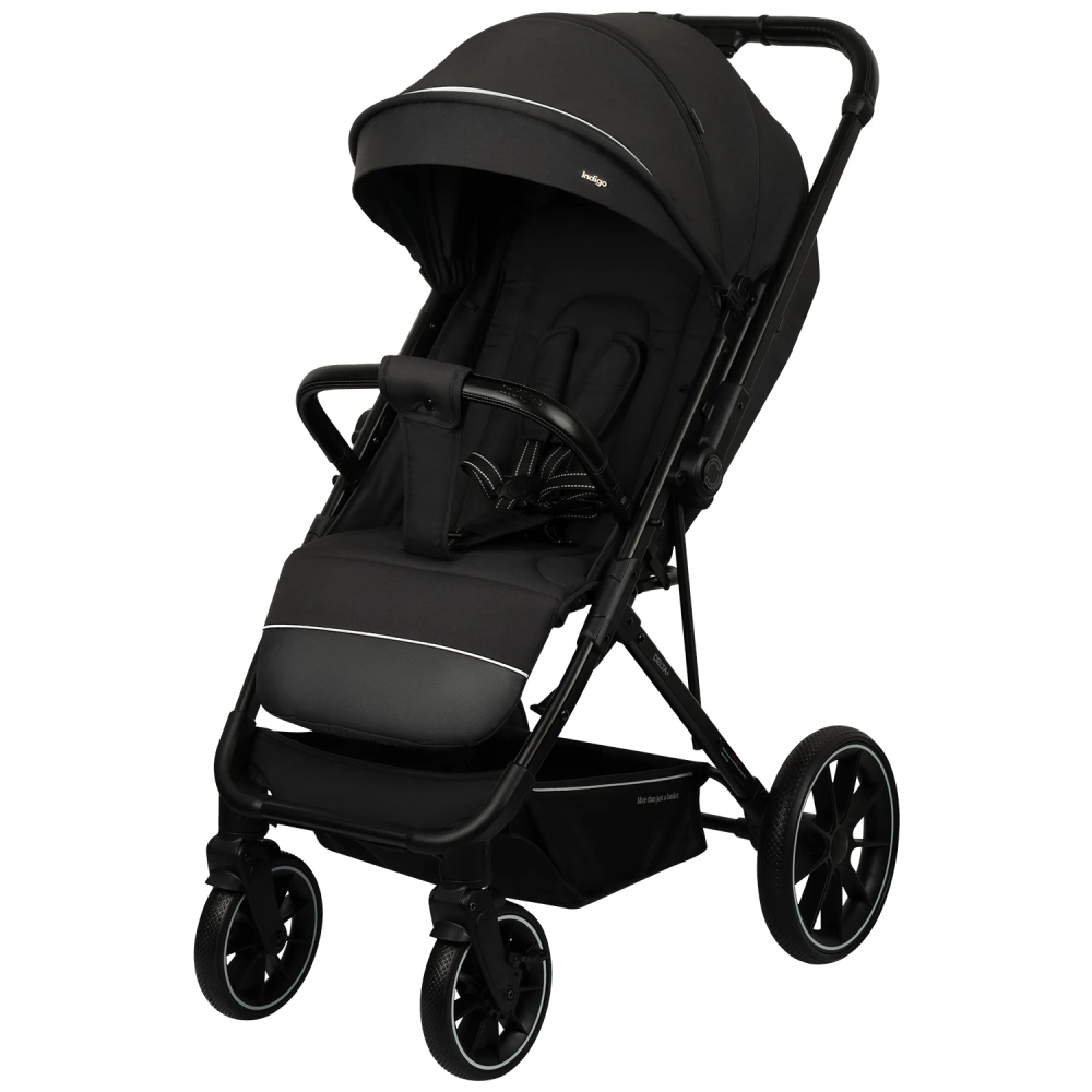 Коляска прогулочная Indigo Delta+ 2026 (черный)