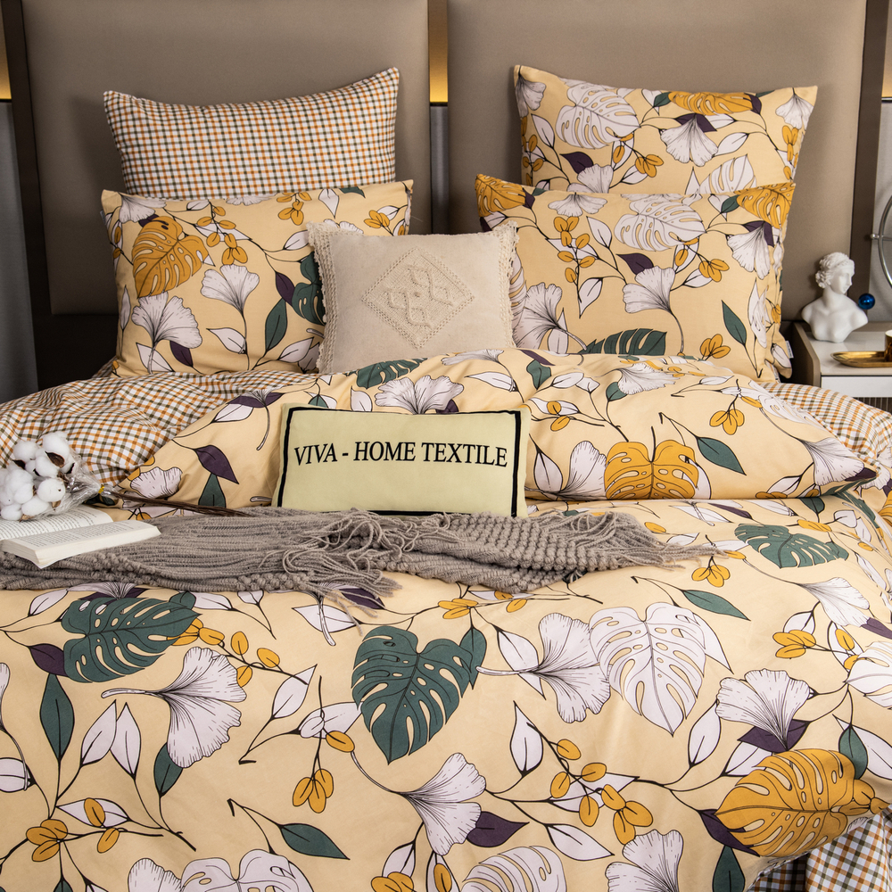 Комплект постельного белья Люкс Сатин 100% хлопок A293