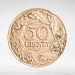 Poland, 50 Groszy, 1923, VF