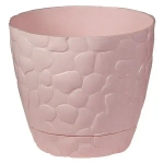 Кашпо КАМНИ D220мм 4,8л чайная роза 0,191,22х0,22м