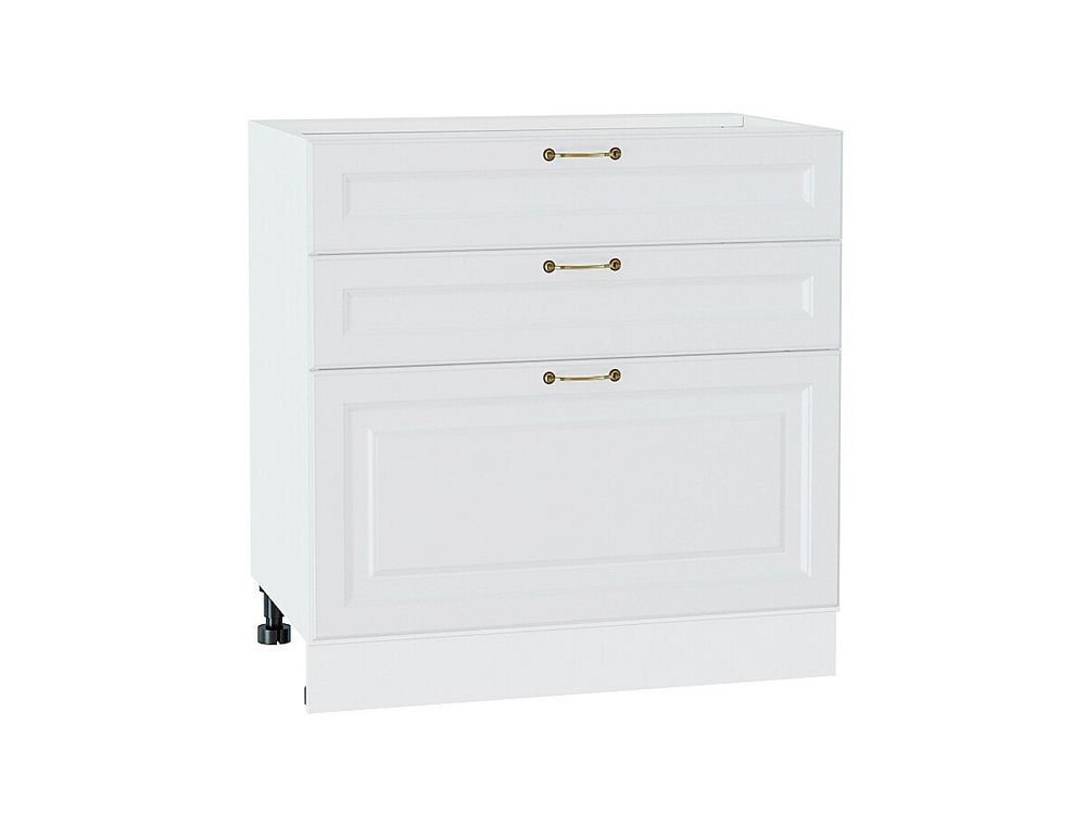 Шкаф нижний с 3-мя ящиками Ницца