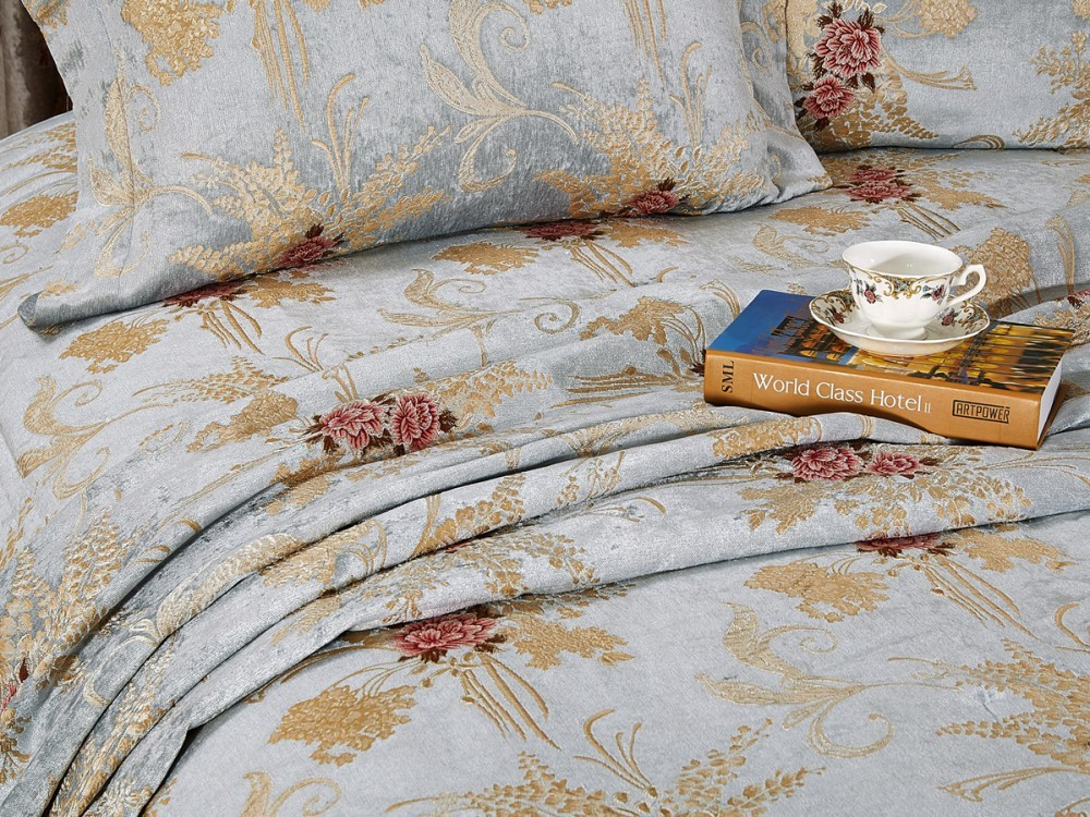 Покрывало 260х260 и 2 наволочки 50х70 Asabella 46BX-2H