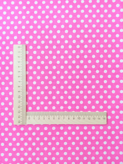 Ткань бязь плательная, рис. " Горох 6 мм", ширина 150 см, арт. 085