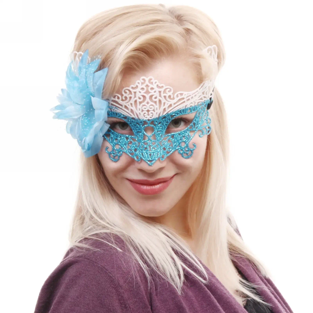 Маска карнавальная «Пуансеттия», микс