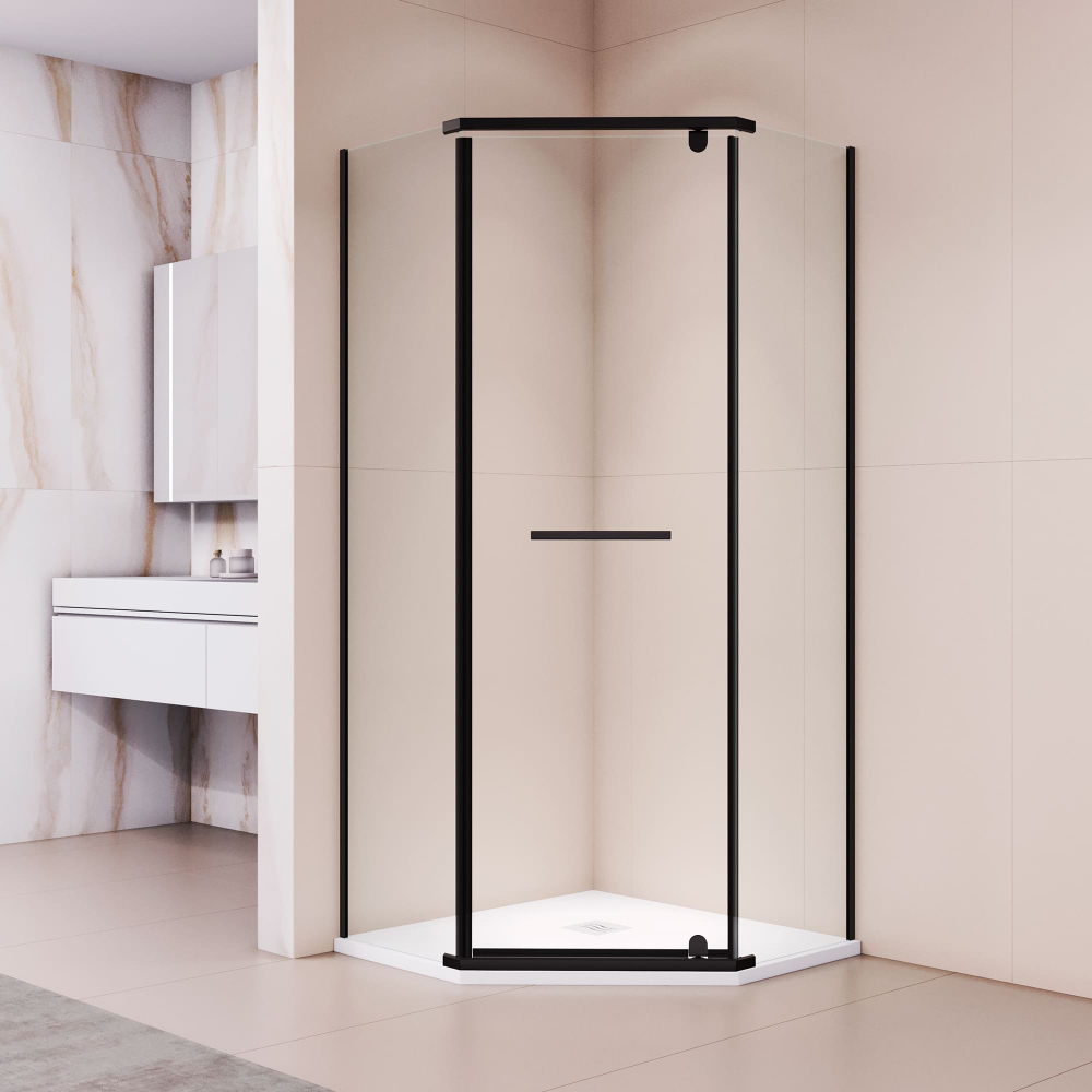 Душевой уголок RGW PA-82B (Прозрачное, 1000x1000)