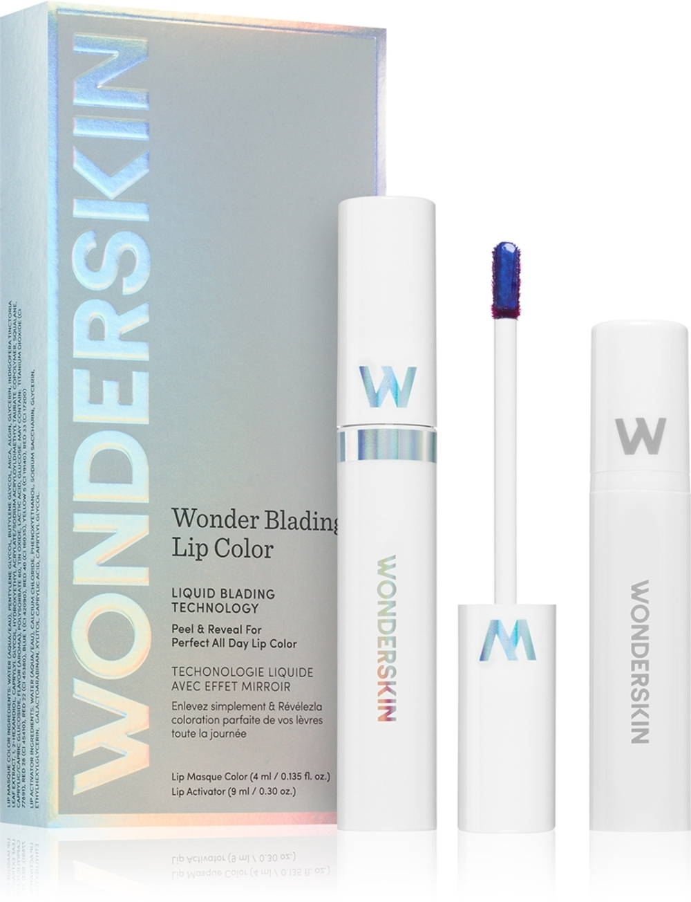 WONDERSKIN Wonder Blading Lip Stain Kit - Оттенок помады Divine, 4 ml