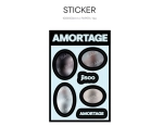 Набор JISOO - AMORTAGE [PHOTOBOOK PAPER HOLDER STICKER SET]