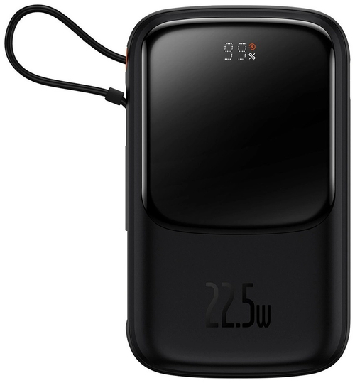 Внешний аккумулятор Baseus PPQD060101 10000 мАч черный