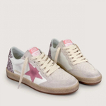 Golden Goose Ball Star / Розовая звезда / розовая пятка