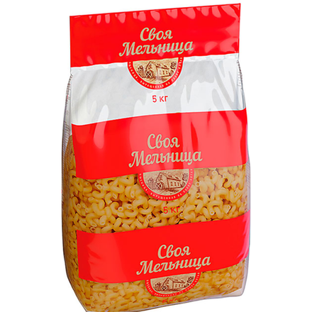 Макароны Своя Мельница Рожки 5 кг