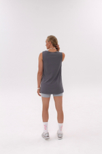 Платье майка графит/viskunova